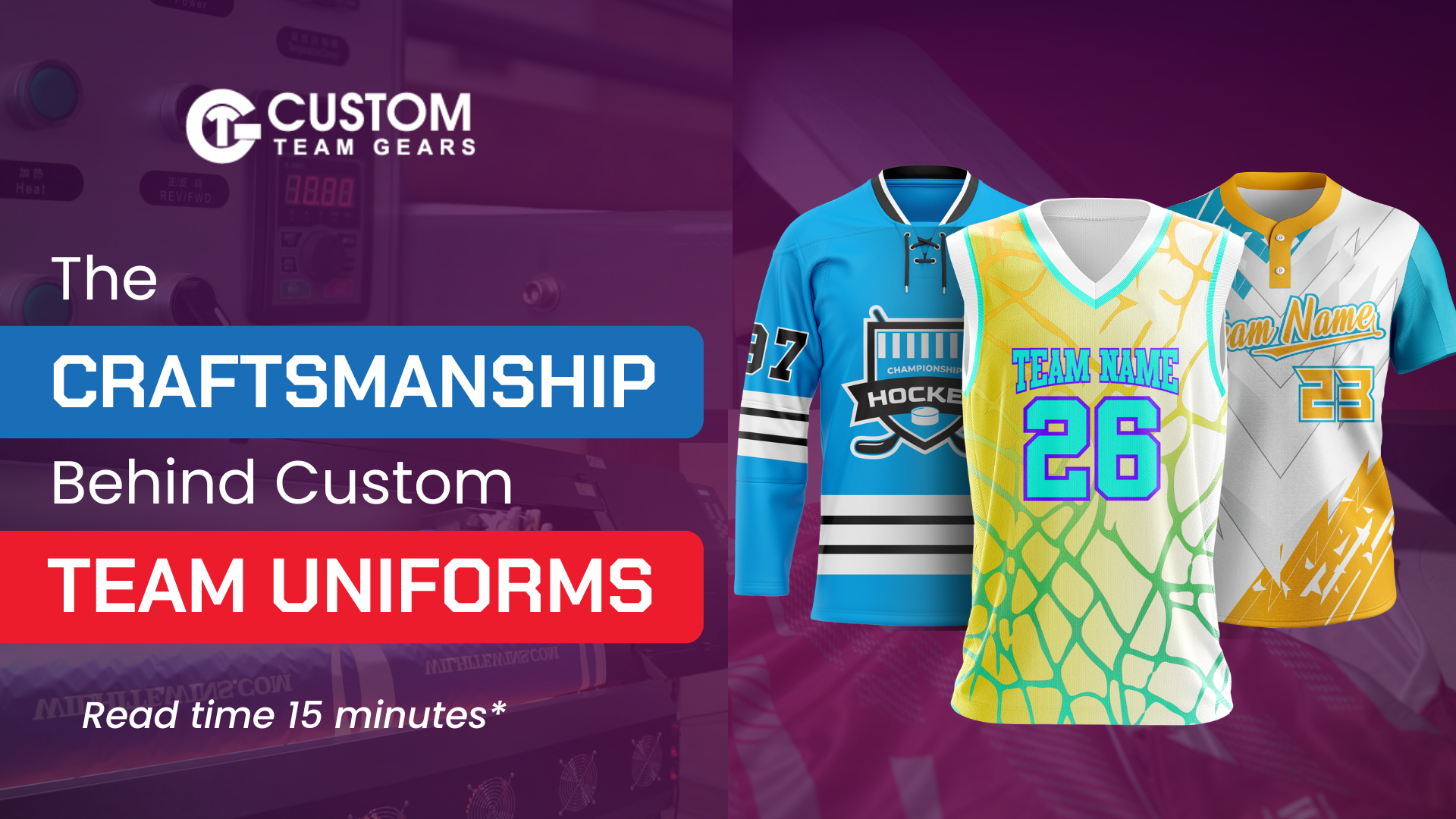 Crafting Custom Team Uniforms Premium Sports Apparel