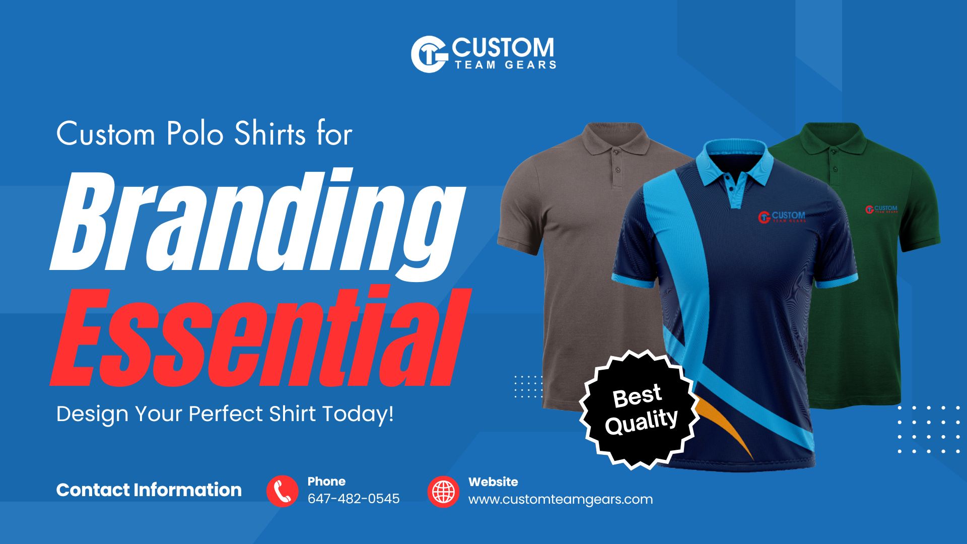 Why Custom Polo Shirts Are a Must-Have for Professional Branding