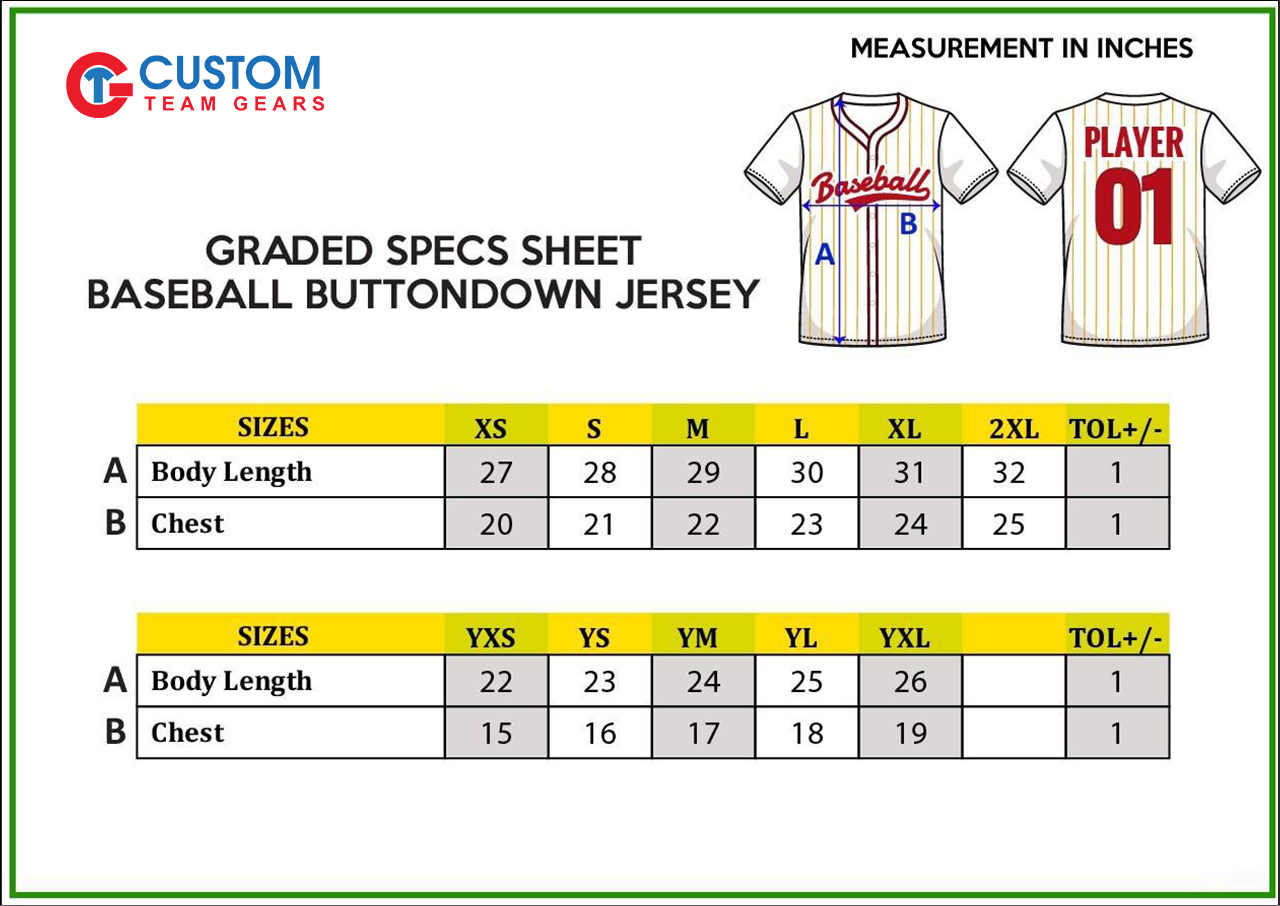 CustomTeamGears-Baseball-jersey-Buttondown